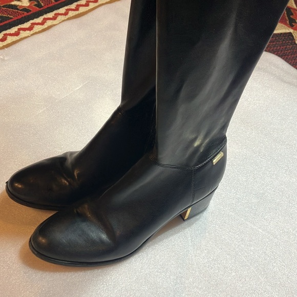 Calvin Klein Carli over the knee boots. Black. Size 10. - Picture 4 of 10